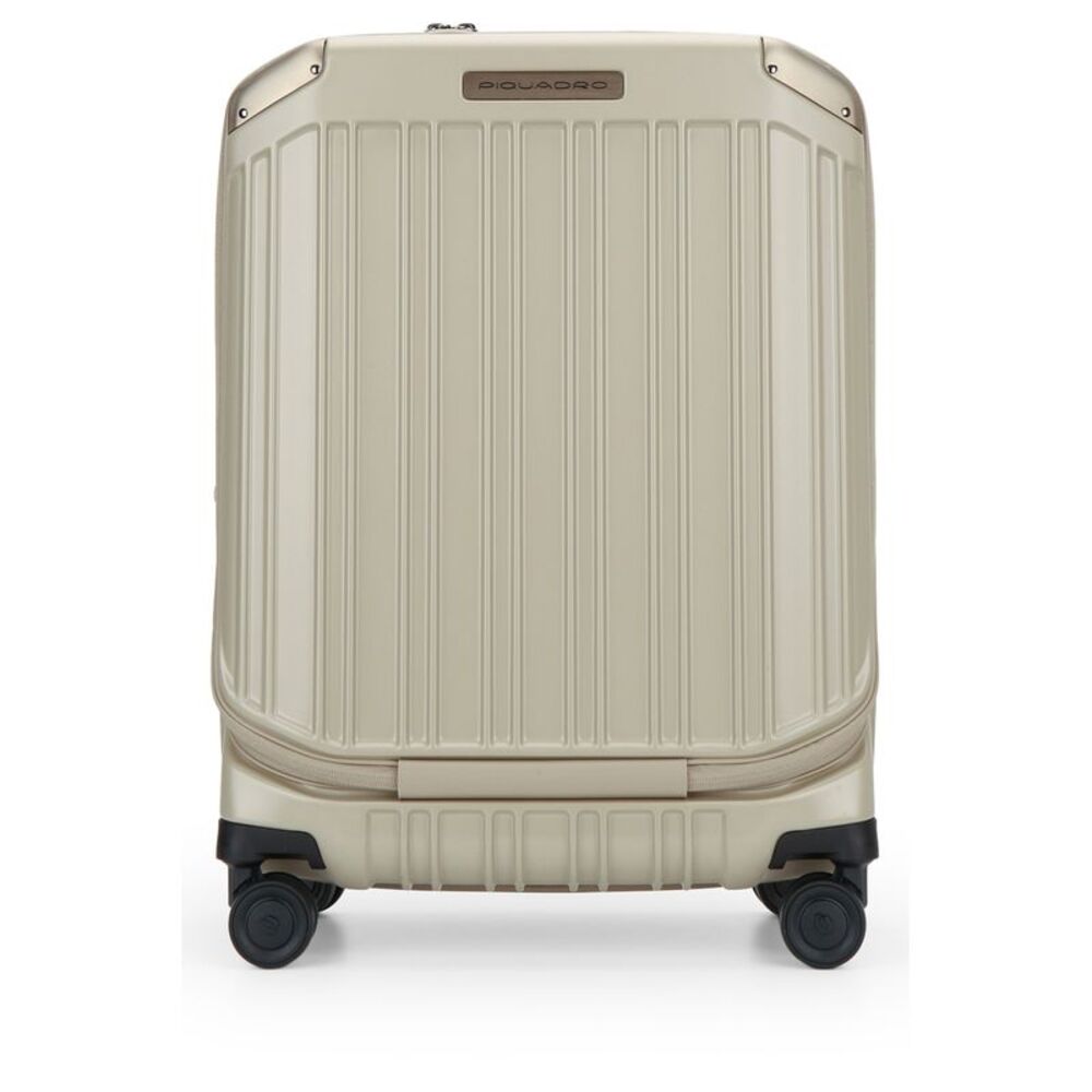 Piquadro Men Trolley Cabin Front_ Middle Open 4 Ruote Polic_Esp